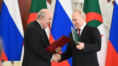 صورة بوتين يكشف .. روسيا تستعد لاطلاق منطقة تجارة حرة مع الجزائر